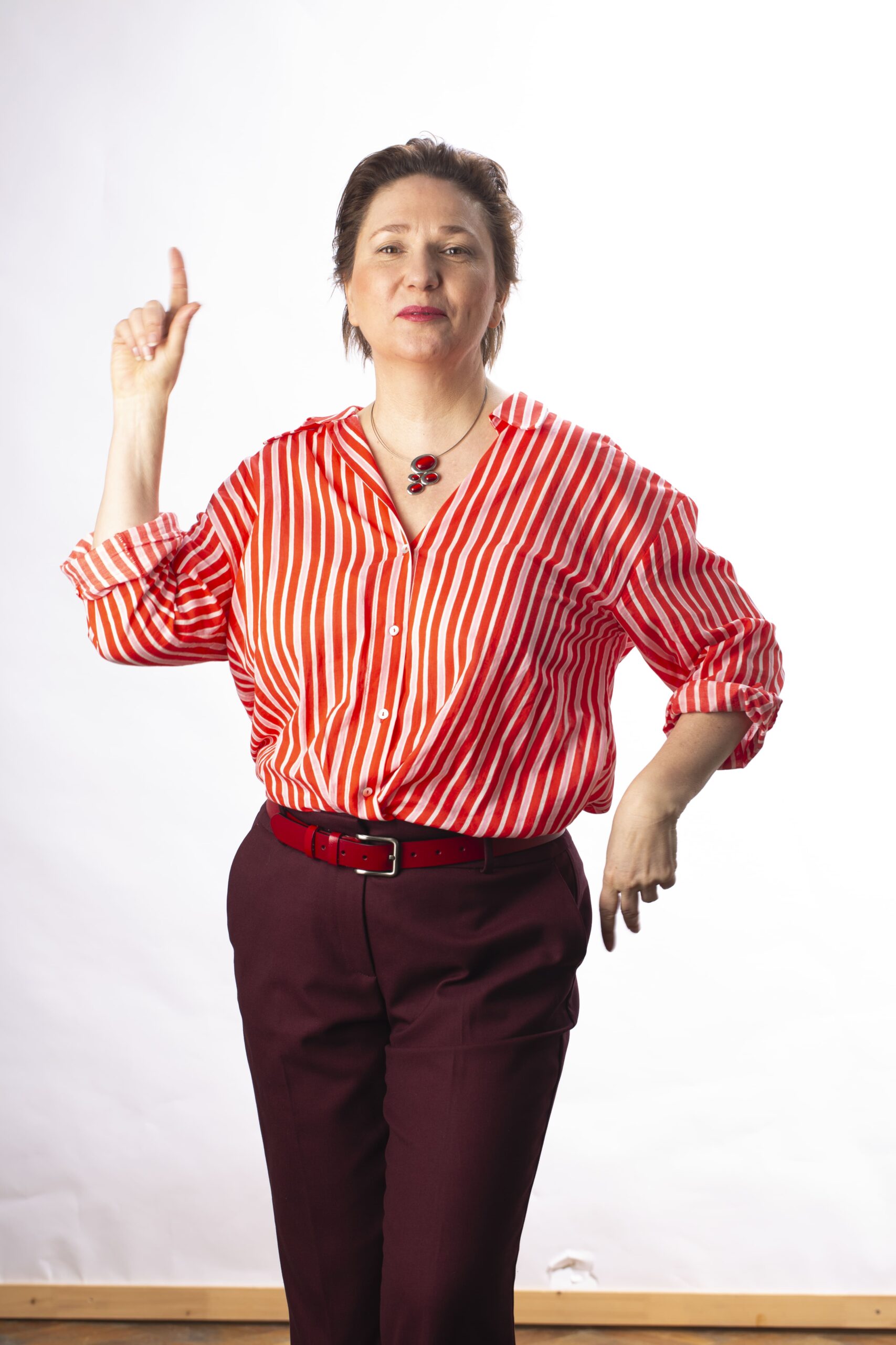 Petra Johansson, herečka a trenérka komunikačních a prezentačních dovedností (Foto: © Tomáš Vachuda, archiv Petry Johansson)