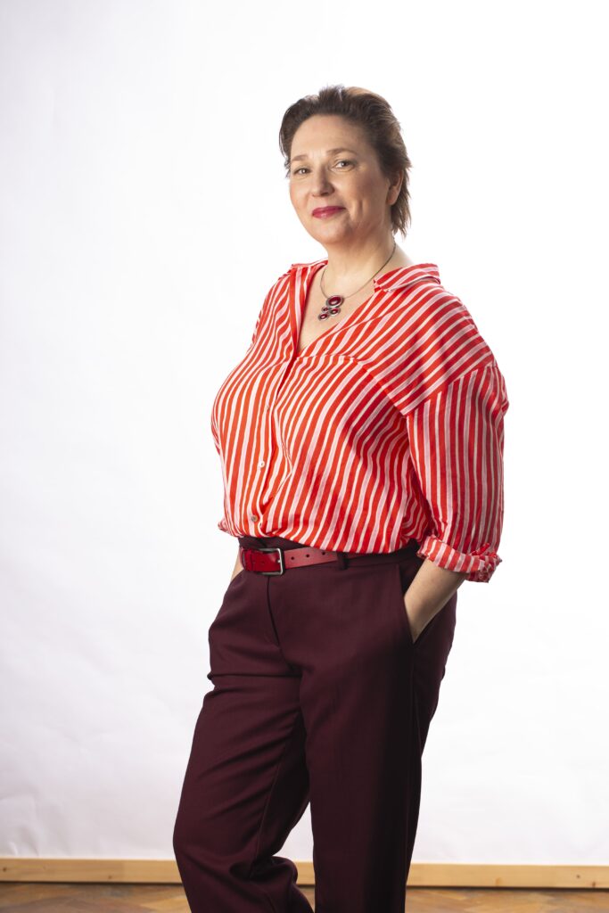 Petra Johansson, herečka a trenérka komunikačních a prezentačních dovedností (Foto: © Tomáš Vachuda, archiv Petry Johansson)